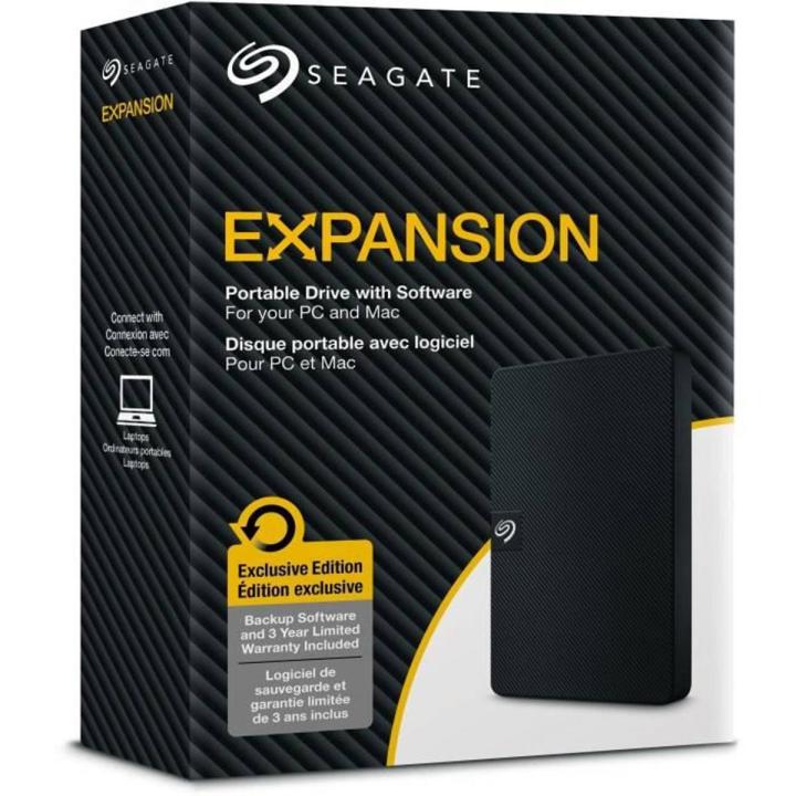 Seagate 4TB Portable Hard Drive Expansion Original Product - 2 Years Warranty