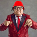 【Pioneer Gong】Red Fez Hat Traditional Moroccan Hat Tarboosh Hat Beanie Cap Flat Top Hat Soft Comfortable Universal Ottoman Turkish Hat. 
