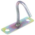 3X Fan Fixture Metal J Shaped Ceiling Mount Hook Hanger 80mm Height. 