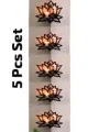 Lotus Shaped Wall Shelf, Latest Wooden Wall Shelf, Trending Corner Shelf, Wall Decoration Items   Room Decoration Items for Plants, Home Decoration Candle Stand Decorating Items |Candle Holders | Wall Decor | Trending Wall Decor | Wall Shelf. 
