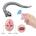 Remote Control Snake Infrared RC Animal Toys Rattlesnake With USB Cable Funny Trick Terrify Toys For Kids. 