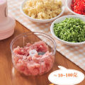 Wonderlife Wireless Mini Electric Garlic Food Chopper Ginger Vegetable Crusher Cutter Food Blender Processor. 
