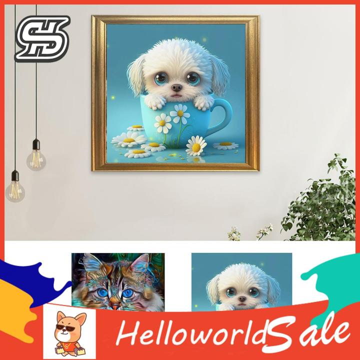 Diamond Painting with Canvas Sparkling Animal Diamond Painting Kit Perfect Diy Craft Gift for Kids Beginners Art Enthusiasts 5d Full Drill with Colorful Rhinestones Create Stunning Diamond Art Kids