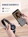 Mpow HC5 Bluetooth Headset V5.0, Wireless Headphones with Dual Microphone, CVC8.0 Noise Canceling, 22+Hrs Talk Time, Soft Ear Pad, Wireless Business Office Headset for Calling, Music (Wired Optional), over 200 hours standby time. 