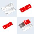 Magnetic Door Catch - Ultra Thin Cabinet Door Magnetic Catch for Drawer Magnets Adhesive Cabinet Latch Magnetic Closures. 