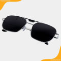 2024 Trendy Metal Frame Sunglasses For Women - Retro Polygon Gradient Mirror Sunscreen Sun Glasses For Girls. 