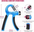 Hand Grip Strengthener Workout Kit (5 Pack) Forearm Grip Adjustable Resistance. 