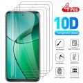 For Realme 12 Plus 5G 4Pcs Full Screen HD Tempered Glass for Realmi 12+ Realme12 Plus 12+ 2024 Transparent Tempered Film Without Black Edge. 