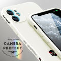 Jizetin for OPPO A12E / A3S / Realme C1 Case NASA Astronaut Design Side Design Phone Case Square Edge Pattern Liquid Silicone Cases Full Cover Camera Shockproof Protective Case. 