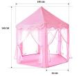 Princess Castle Tent for Girls Fairy Play Tents for Kids Hexagon Playhouse Children or Toddlers Indoor or Outdoor Games,Plastic,. 