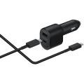 Samsung Super Fast Dual Car Charger (45W+15W) / Galaxy Car Charger (45W+15W) / Original Car Charger. 