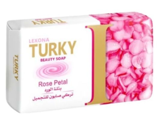 Turkey Beauty Soap Rose patel (125g x 6 pack)