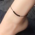 pair of  thread  anklet for women latest fashion anklet for girls jewelry 2021. 