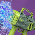 Petrella 32-Hole Bubble Gun Bazooka – Automatic Bubble Blower Machine for Kids | Fun Outdoor Toy, TikTok Trend Gift for Ages 3–12. 