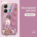 Love Bracelet case for Infinix Note 30 4G 5G Back Cover Back Shadow Girl Flower Case Infinix Note 30i 30 40 Pro 30 VIP Zero 30 20 GT 20 Pro X6821 X6851 X6853. 