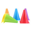 6 inch Multipurpose Training Cones Football Basketball, Soft & Durable Traffic Cone for Safety, Agility, Soccer, Football & Other Activities,. 