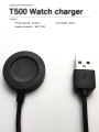 Smart Watch USB Interface Charging Cable Dock Charger 2 Pin Magnetic Charging Cord Charger Replacement Cable For Watch Smartwatch T55 / T55+ Plus / T55+pro / T500+pro / T500+Plus / T500 / T900 / X7 / W66 Smart Watches Fast Charger - Round One. 