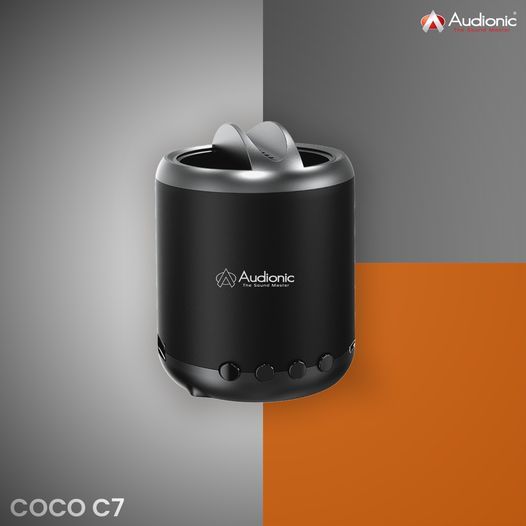Audionic Mini wireless Bluetooth speaker COCO 7/COCO-7 with mobile Dock and audiionic official warranty