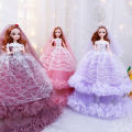 New baby dolls on sale 45cm 1/6 BJD Doll Little Girl Cute Dress 21 Removable Joint Doll Princess Beauty Makeup Doll DIY Toy Gift barbe doll set 5years old. 