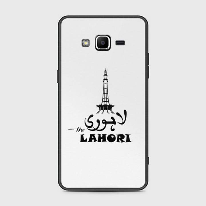Samsung Galaxy J2 Prime Cover - SkinLee HQ Infinity Glass Case (Soft) - Caste Name Lahori Customized Cover - SKINLEE-677-1-767-98