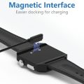 Smart Watch Charger Magnetic 4 Pin for Bluetooth Smart Watches GT88 G3 GT68 KW08 KW18 Y3 KW88 KW98 KW99 KW28 FS08 GV68 KW06 USB Charging Cable Replacement 2FT- Contact Pin Spacing 7.62mm. 