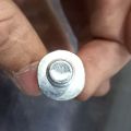 Drill connect disc connector with check nut 4inch size best quality professional working product easy to use and connect. 
