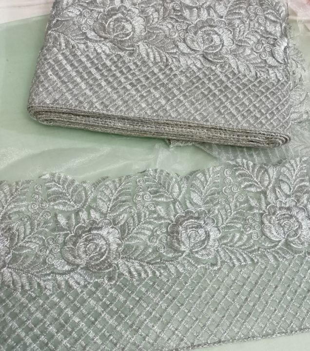 FASHION!%20ONE%20GAZ%20(%20YARDS)%20/%20FANCY%20LACE%20EMBROIDERED%20PATCH%20FOR%20WOMEN%20CLOTHES%20/%20SIZE%207%20INCH%20WIDTH%20-%20Image%205