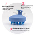 Scalp Massager Shampoo Brush Finger Portable Silicone Soft Hair Deep Cleaning Massaging Brush Bath SPA Shower Tool. 