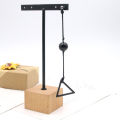 Anime Chainsaw Man Earrings Hunger Devil Fami Famine Devil Drop Earrings Black Triangular Long Earrings for Women Jewelry Gift. 