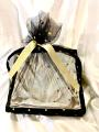 Square Empty Gift Basket with Colorful net Wrap Best for Birthday/Anniversary/Wedding/Gift By Maxify Store. 