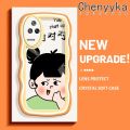 chenyyka For Xiaomi Poco F4 Redmi K50 Pro K40s Case Fashion Naughty Girl Pattern Colorful Lovely Cream Wave Border Clear Shockproof Phone Cases Creative Transparent Casing Simple Gentle Protective Cover. 