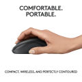 Logitech M240 Silent Bluetooth Wireless Mouse-Black. 