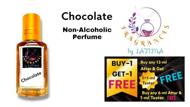 CHOCOLATE  Non Alcoholic Perfume by "Fragrances by Fatima"