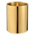 NANLIY Pencil Cup Holder Desk Organizer Gold Pen Pot Pen Holder Container Desktop Stationery Organizer Table Vases Flower Pot. 
