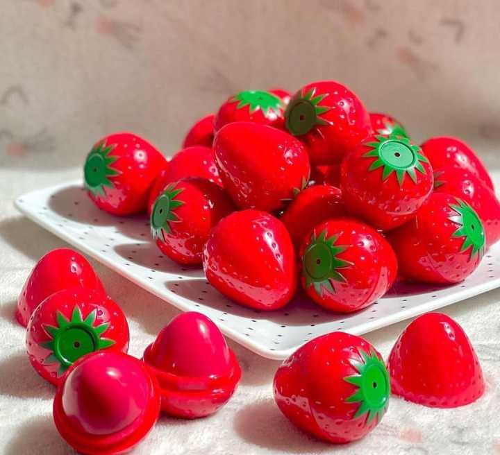 Strawberry%20Shape%20Lip%20Balm%20Softer%20Lips%20Pink%20-%20Image%202