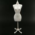 Mini Mannequin Dress Clothes Gown Model Stand for Doll Display Holder Toy. 