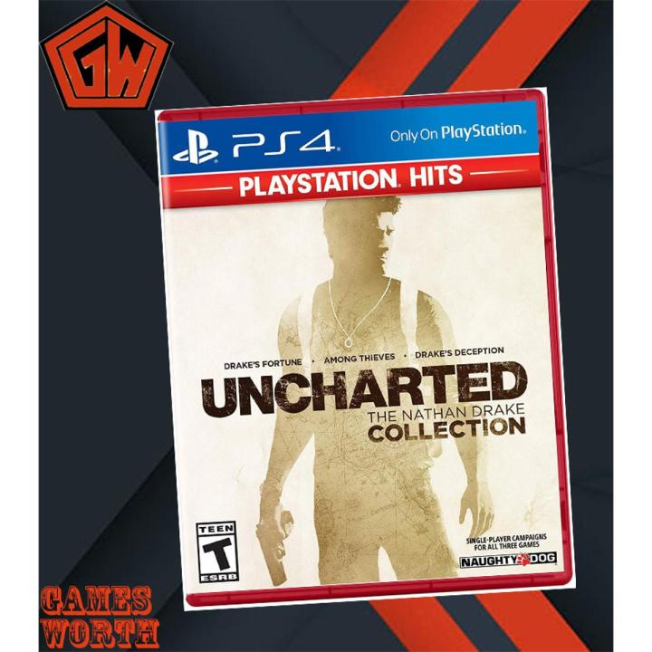 PLAYSTATION 4 DVD UNCHARTED COLLECTION PS4 GAME