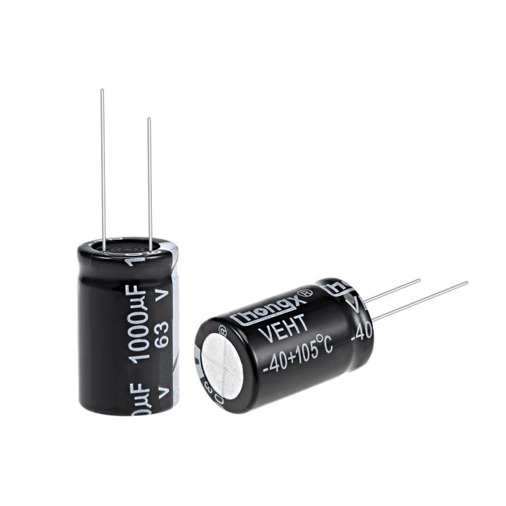 10pcs 1000uF 63V  Aluminum Electrolytic Capacitor Radial 1000mf63v