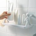 wall mounted shelf for bathroom rack self adhesive bathroom shelf for wall shelves for bathroom racks and shelves for storage shelf bathroom organizer without drill. 