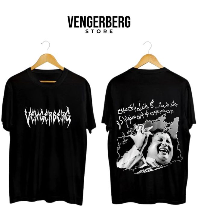 Introducing Vengerberg's Exclusive Collection: "Intezar e Ishq by NFAK" Over Sized T-shirt