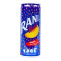 Rani Float Fruit Juice Drink, Peach, Imported Pack of 6. 