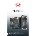 Flex Multimedia Speaker Black (F-600) LED display with Remote-control & RGB Lights.. 