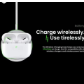 AirPods Pro (2nd generation) Wireless Earbuds, Bluetooth Wireless Earphones, Active Noise Cancellation ANC Earbud, TWS Gaming Earbuds, Full Touch Control Airbuds, Wireless Smart Bluetooth Gaming Earbuds, ANC Enabled Wireless Earpods. 