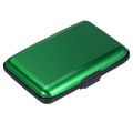【HOT】 Men Business ID Credit Cards Aluminum Metal Waterproof Wallet Anti-Magnetic Bank Card Box Office School Accessories. 