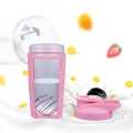 600ml Protein Shaker Bottle Sports Water, Leak-Proof. 