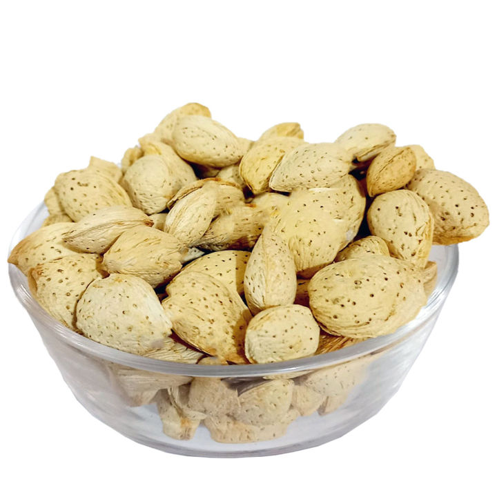 Badam Kaghzi with Shell 100gm - 100% Original , Fresh Desi Kagzi Badaam ...