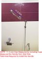 Bathroom Stainless Steel Handrail - Mobility & Disability Safety Handle Grab Bar - 1 Piece. 