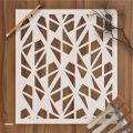 Solomostry Pattren Reusable Stencil For wall Painting Art DIY Home Decor, Album Crafts and Canvas. 