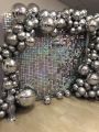 10 pcs 10 inch Original Shiny Silver Chrome Balloons Genuine Solid Metallic Chrome Silver Balloon High Quality Latex Balloon  Birthday Party Decoration, Wedding. 