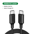 Ugreen USB C to USB Type C for Samsung S20 PD 60W Cable for MacBook iPad iPhone 15 Quick Charge 3.0 USB-C Fast USB Charge Cord Girlymax Store. 